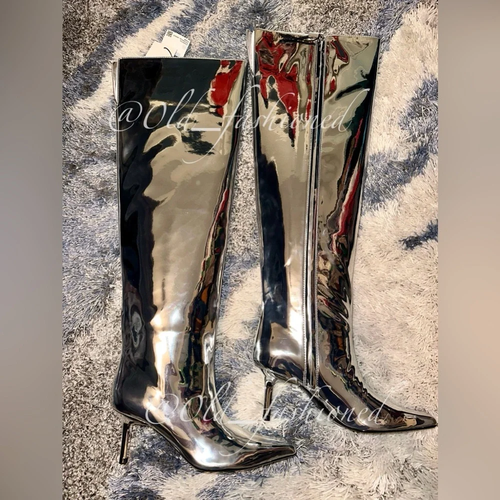 Zara metallic over